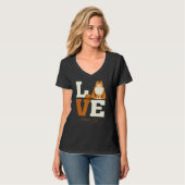 T-shirt Chat persan Filles Femmes Chat (Devant entier)
