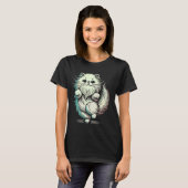 T-shirt Chat persan mignon (Devant entier)