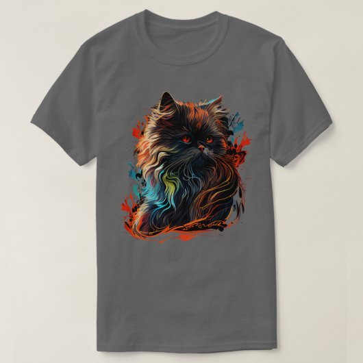 T-shirt Chat perse (Design devant)