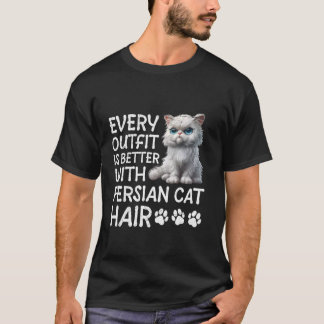 T-SHIRT CHAT PERSE CHAQUE EXTRÉMITÉ EST MEILLEUR AVEC L'AL