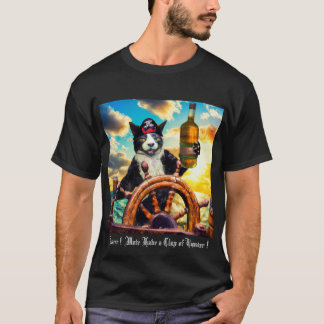 T-shirt chat pirate
