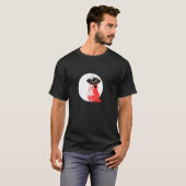 T-shirt chat pirate capitaine kitty patch oeil mer 1 (Devant entier)