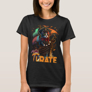 T-shirt Chat pirate de la journée de Pi 3 14  Prof de math