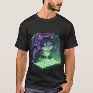 T-shirt Chat pirate informatique