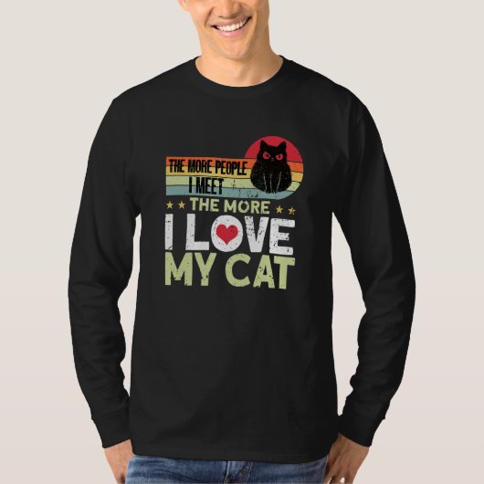 T-shirt Chat Propriétaire de chat Chat 6 (Devant)