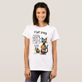 T-shirt Chat Psy (Devant entier)