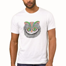 Chat psychédélique de Cheshire