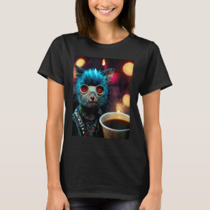 T-shirt Chat Punk