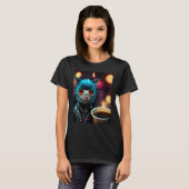 T-shirt Chat Punk (Devant entier)