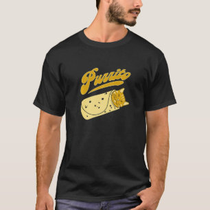 T-shirt Chat Purrito Maman Chat Papa Chat Propriétaire de