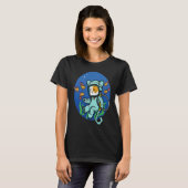 T-shirt Chat qui plonge (Devant entier)