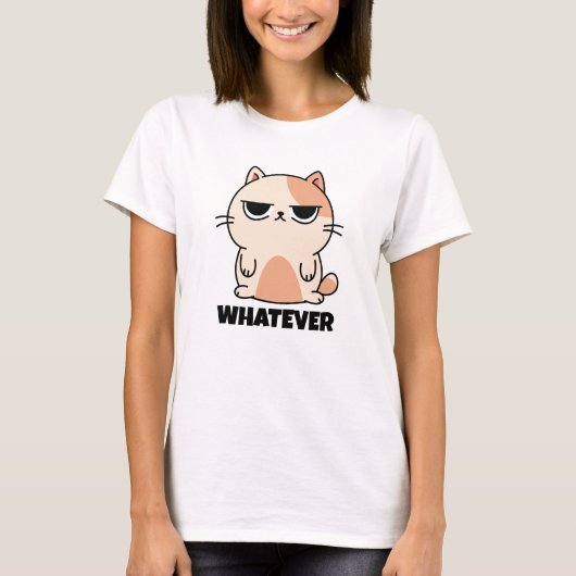 T-shirt Chat quoi qu'il en soit (Devant)