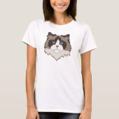 T-shirt Chat Ragdoll (Devant)