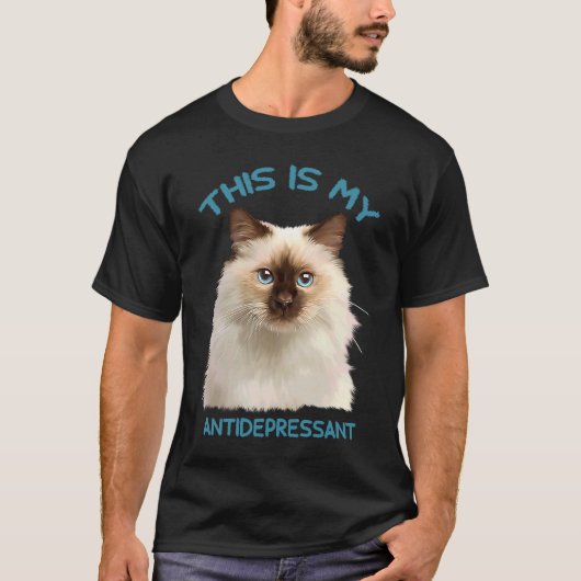 T-shirt Chat Ragdoll (Devant)