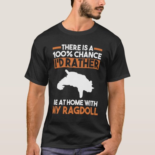 T-shirt Chat Ragdoll (Devant)