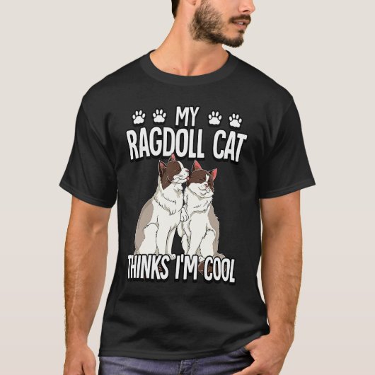 T-shirt Chat Ragdoll 9 (Devant)