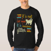 T-shirt Chat Ragdoll Chat Bouchon Sac Poupée Chat Propriét (Devant)