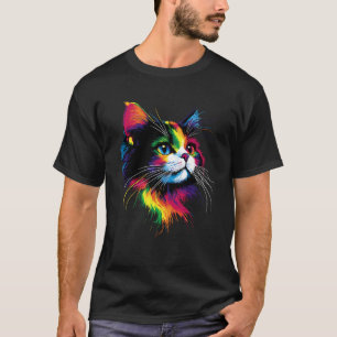 T-shirt Chat Ragdoll Maman Chat Chaton Miaou Mignon Chats