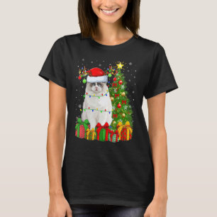 T-shirt Chat Ragdoll Noël Vacances Santa Ragdoll Noël