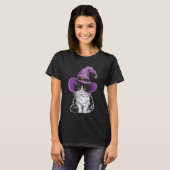 T-shirt Chat Ragdoll Sorcière Halloween (Devant entier)