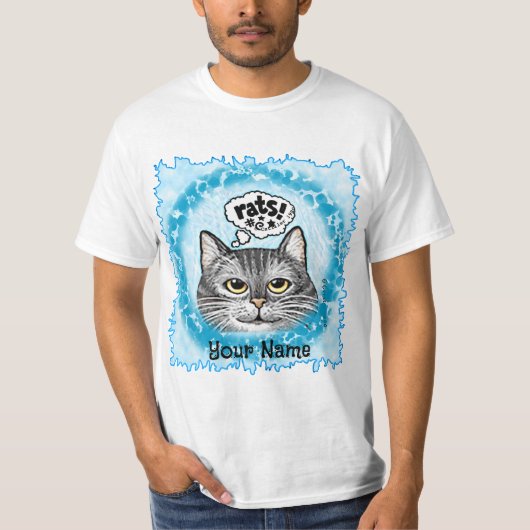 T-shirt Chat Rats (Devant)