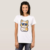 T-shirt Chat réfrigéré (Devant entier)