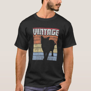 T-shirt Chat Retro Style Vintage Hommes Femmes Enfants 80S