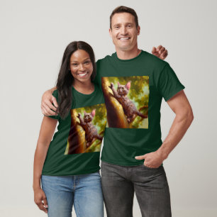 T-shirt Chat Rex allemand