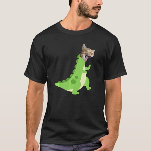 T-shirt Chat Rex Dino 1 (Devant)