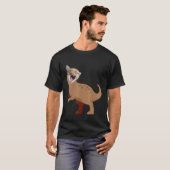 T-shirt Chat Rex Dino 5 (Devant entier)