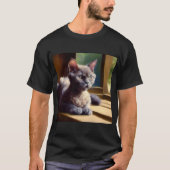 T-shirt Chat Rex Oregon (Devant)