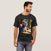 T-shirt Chat Rex Oregon (Devant entier)