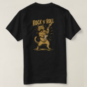 T-shirt Chat Rocker Classique  (Design dos)