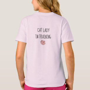 T-shirt Chat rose