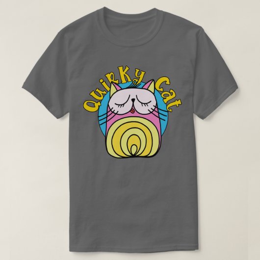 T-shirt Chat rose Chat (Design devant)