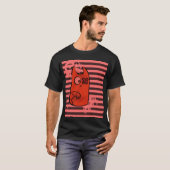 T-shirt Chat rouge (Devant entier)