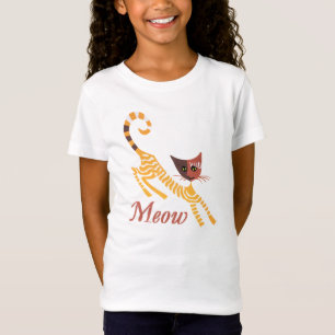 T-Shirt Chat rouge drôle