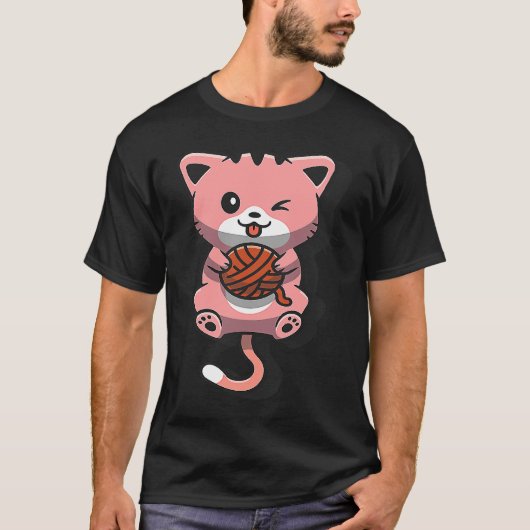 T-shirt chat roux adopt me (Devant)
