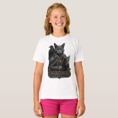 T-shirt Chat Russe Bleu Noble Odin (Devant entier)