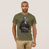 T-shirt Chat Russian Blue Emmanuel Kant (Devant entier)
