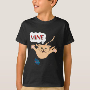 T-shirt chat s11 sautant sur Hanoukka Dradle