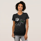 T-shirt Chat - Salut ! (Devant entier)