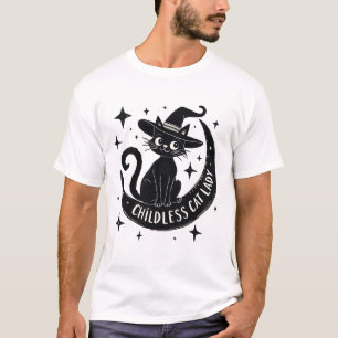 T-shirt Chat sans enfant Lady Harris Walz Halloween Pastel