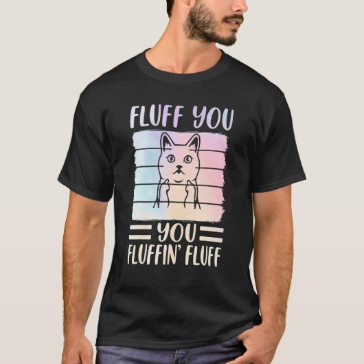 T-shirt Chat Sarcastique Kitten (Devant)