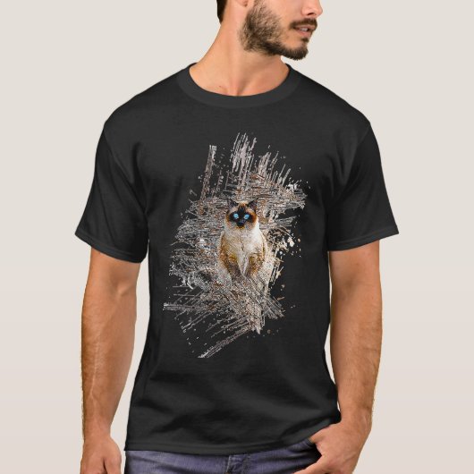 T-shirt Chat Sauvage (Devant)