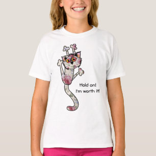 T-shirt Chat sauvage