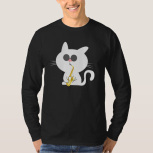 T-shirt Chat Saxophone Instrument Musique Toute Musique