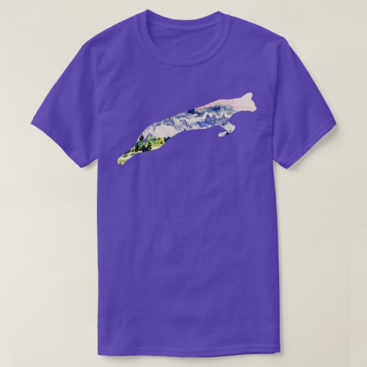 T-shirt Chat serval 2 (Design devant)