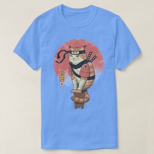 T-shirt Chat Shinobi (Design devant)