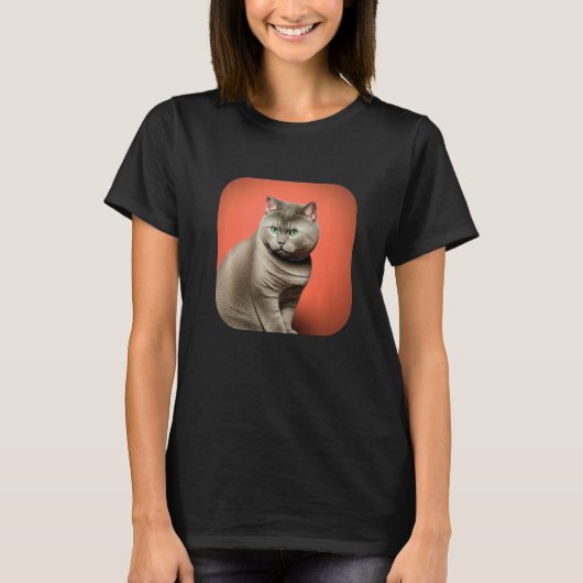 T-shirt Chat Shorthair (Devant)
